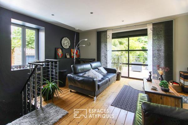 Maison ancienne rénovée avec piscine