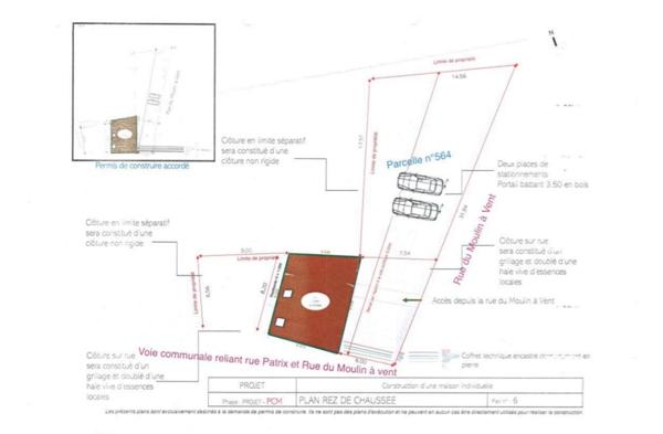 À vendre - Terrain à bâtir viabilisé de 372 m² à Champagne-sur-Oise