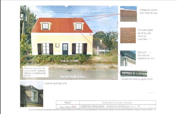 À vendre - Terrain à bâtir viabilisé de 372 m² à Champagne-sur-Oise
