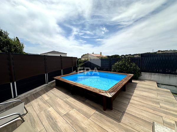 A  VENDRE 13011 MARSEILLE EOURES MAISON PLAIN PIED T4 DE 127M² SUR 487M² DE JARDIN GARAGE PISCINE