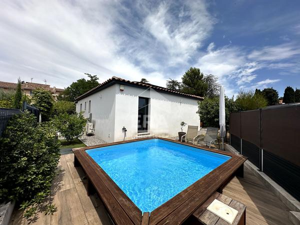 A  VENDRE 13011 MARSEILLE EOURES MAISON PLAIN PIED T4 DE 127M² SUR 487M² DE JARDIN GARAGE PISCINE