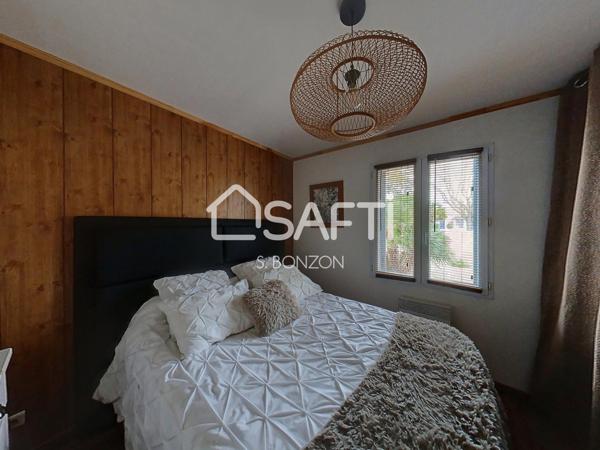 ESNANDES Maison plain pied 86m² Piscime. 3ch. 5mn centre ville.