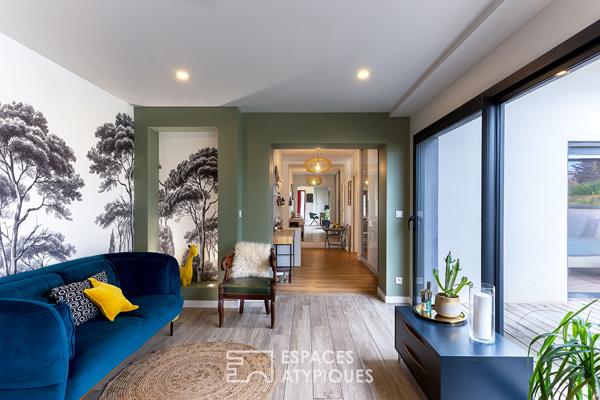 Villa plain-pied contemporaine avec piscine à Montélier