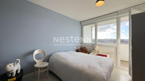 BAR LE DUC : Appartement lumineux de 70m2, 3 pièces, 2 chambres avec garage