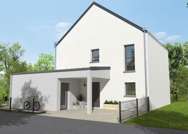 Terrain + Maison à vendre 6 pièces - 127 m²
