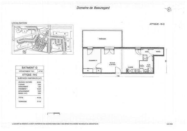 Appartement à vendre 2 pièces 45 m² Ambès