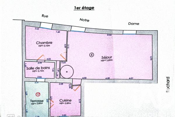 Appartement à vendre 3 pièces 69 m² Meaux