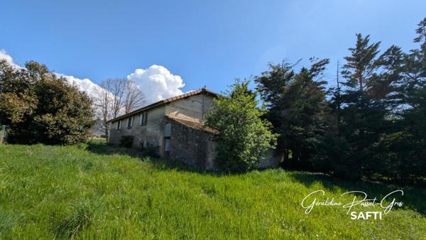 Fort potentiel pour cette maison en pierres