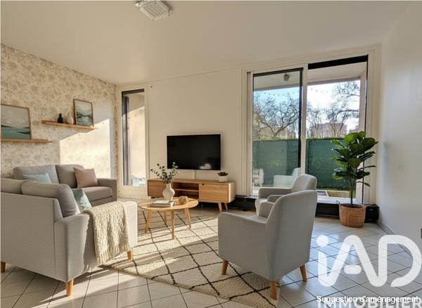 Appartement à vendre 3 pièces 68,87 m² Élancourt