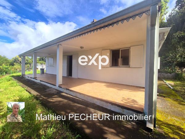 Sainte-Marie : Maison F4 (3 chambres) sur une parcelle de 674 m2