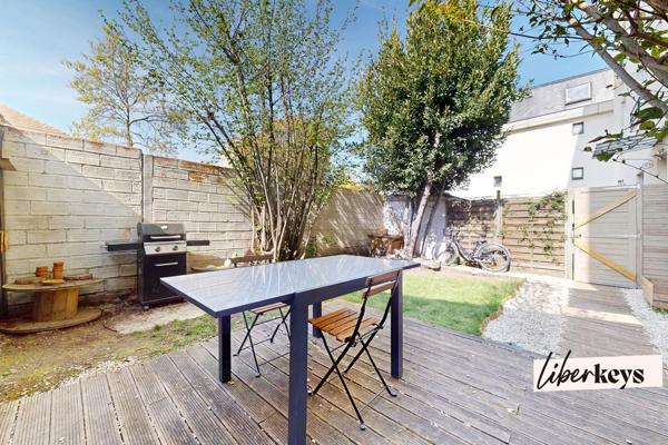 Appartement 2 pièces en rez-de-jardin 46m² + jardin 50 m² - Parking La Garenne-Colombes