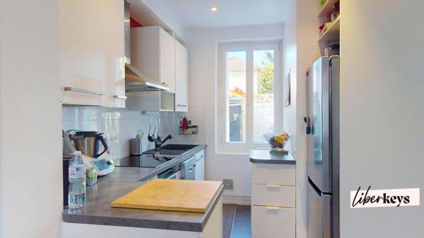 Appartement 2 pièces en rez-de-jardin 46m² + jardin 50 m² - Parking La Garenne-Colombes