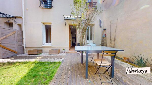 Appartement 2 pièces en rez-de-jardin 46m² + jardin 50 m² - Parking La Garenne-Colombes