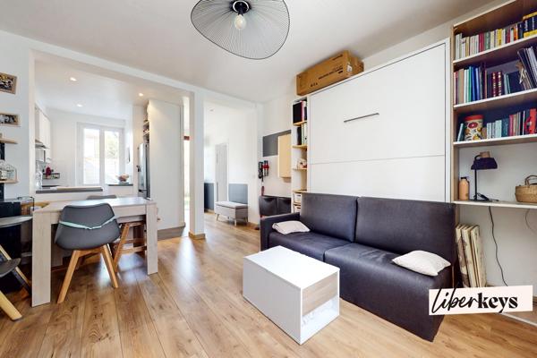 Appartement 2 pièces en rez-de-jardin 46m² + jardin 50 m² - Parking La Garenne-Colombes