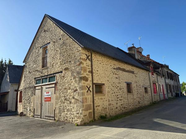 DUN LE PALESTEL SUPERBE GRANGE RENOVEE AVEC GOUT A USAGE PROFESSIONEL ET/ OU D'HABITATION OU DE GARAGE