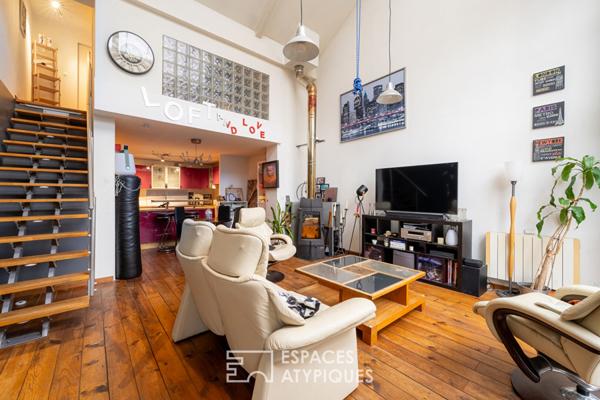 Loft réinventé dans une ancienne teinturerie