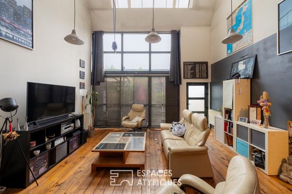 Loft réinventé dans une ancienne teinturerie