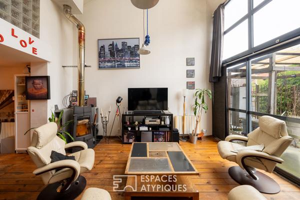 Loft réinventé dans une ancienne teinturerie