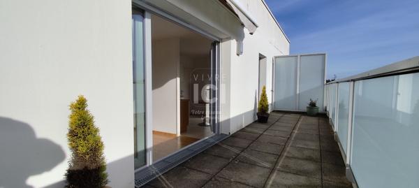 A VENDRE !Dernier étage, rare sur Orvault Bourg : lumineux, récent et sans travaux, prêt à accueillir votre nouvelle vie !