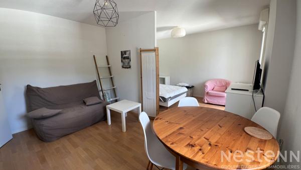 Studio 32m² - Balcon et stationnement privatif
