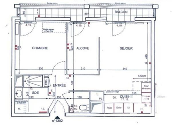 Appartement à vendre 2 pièces 50 m² Maisons-Alfort
