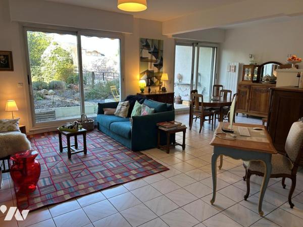 F3 de 73 m² en rez de jardin 