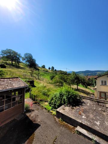 Soultzeren (68140) Grande maison familiale 220 m² sur 15 ares de terrain traversé par un ruisseau.