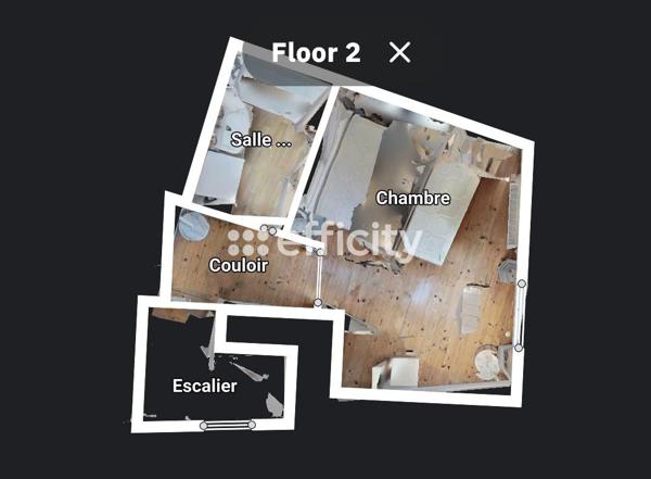 Maison 2 pièces - 32 m²