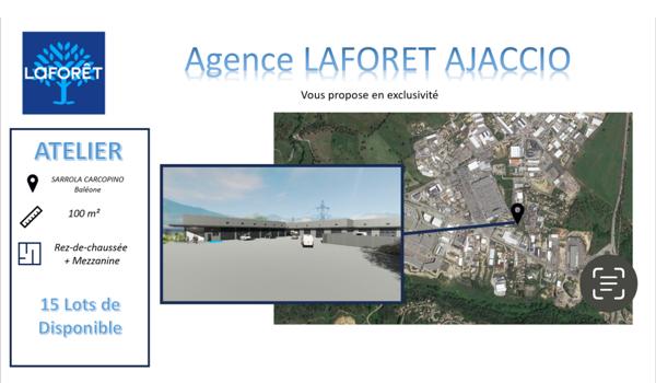 Achat local commercial Ajaccio - 1500 m² - 1 311 000 €