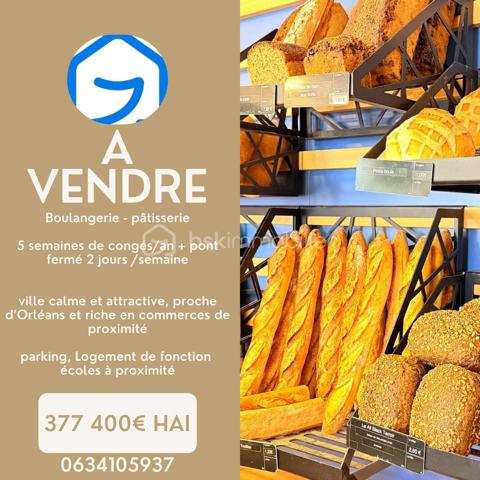 Boulangerie reconnue pour la qualité de ses produits, parmi les mieux notées de sa commune, avec une clientèle fidèle développée essentiellement par le bouche-à-oreille.

Établissement propre et bien entretenu, matériel complet, aucun investissement immédiat à prévoir.

Chiffre d’affaires : ~650 000 €
EBE : ~150 000 €

Fermeture 2 jours/semaine + 5 semaines de congés/an
Idéal pour un professionnel recherchant rentabilité et qualité de vie

Potentiel de développement mesuré (snacking, partenariats).

📞 Dossier complet sur demande après échange