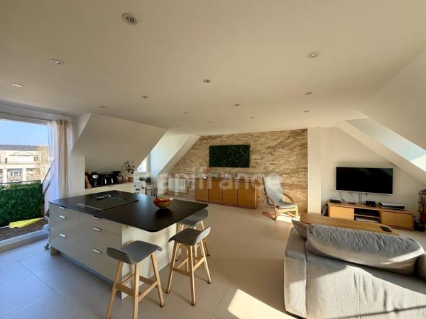 Cergy Port – appartement de 4 pièces 110 m² – Vue marina – Dernier étage