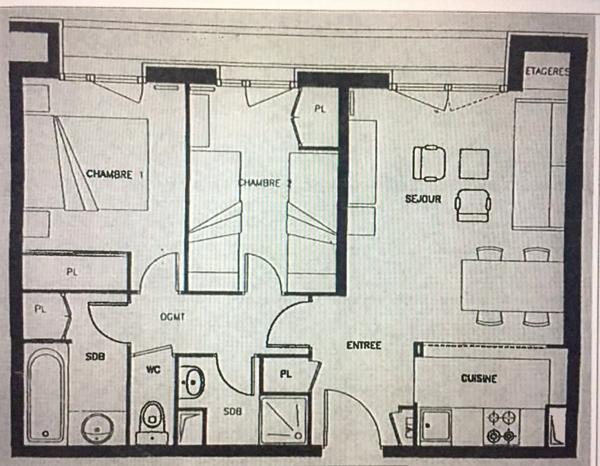 POUR INVESTISSEUR - appartement avec commercialité pour location saisonnière