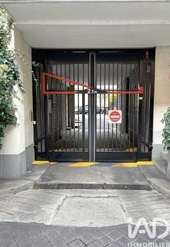 Parking à vendre 9 m² Paris 17