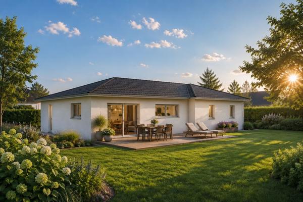 Terrain + Maison à vendre 6 pièces - 100 m²