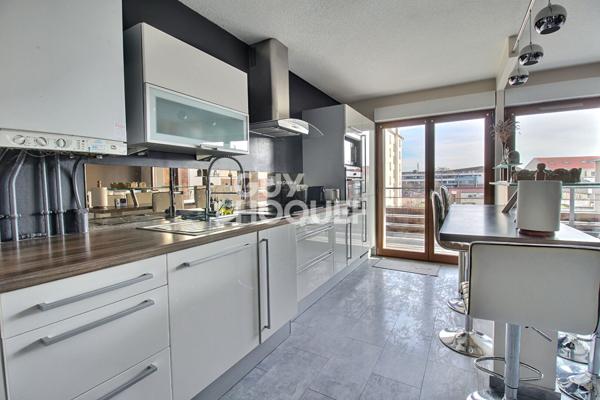 Appartement deux chambres terrasse et garage à Nancy RIVES DE MEURTHE