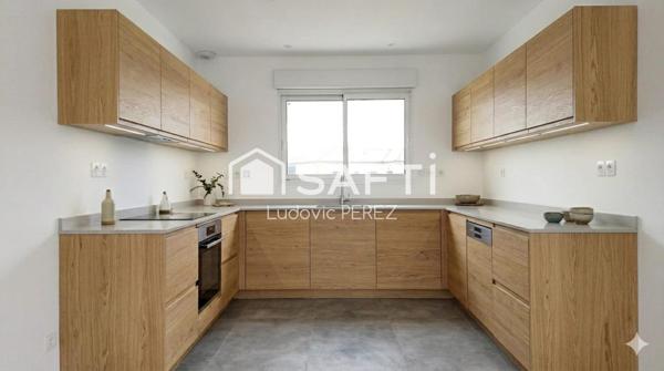 Maison T4 103 m2 - Terrain 400 m2 - Clim gainable