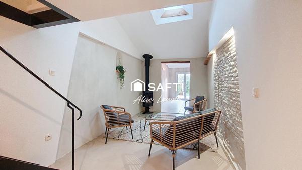 Maison de village rénovée avec jardin et cachet