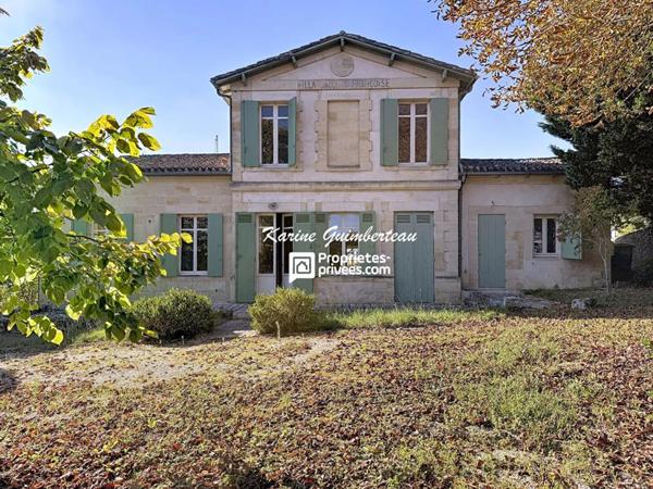St Emilion : OPPORTUNITE : Majestueuse maison en pierre