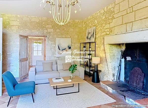 St Emilion : OPPORTUNITE : Majestueuse maison en pierre