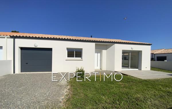 Angles (85750) MAISON NEUVE DE PLAIN-PIED de type T5 de 94 m² avec 3 CHAMBRES - NORMES PMR - FRAIS DE NOTAIRE RÉDUITS