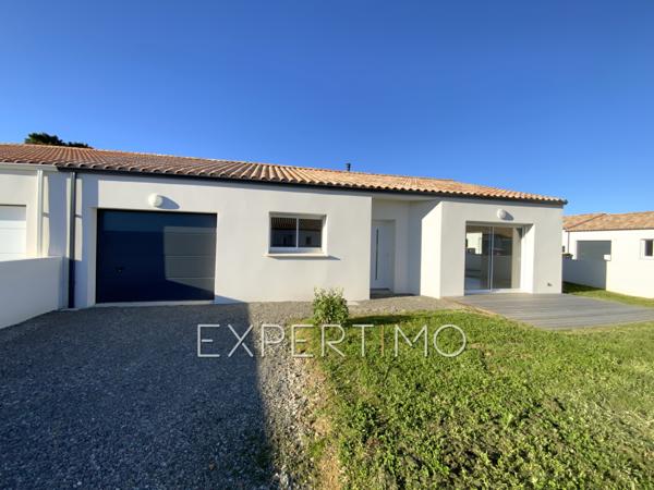 Angles (85750) MAISON NEUVE DE PLAIN-PIED de type T5 de 94 m² avec 3 CHAMBRES - NORMES PMR - FRAIS DE NOTAIRE RÉDUITS