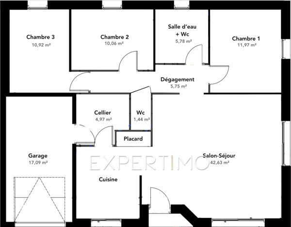 Angles (85750) MAISON NEUVE DE PLAIN-PIED de type T5 de 94 m² avec 3 CHAMBRES - NORMES PMR - FRAIS DE NOTAIRE RÉDUITS