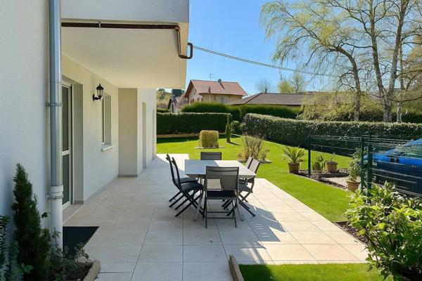Appartement T3 en rez de jardin au centre Reignier-Esery
