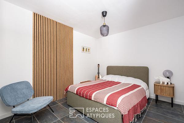 Appartement cosy rénové avec extérieur et parking à deux pas d’OL Vallée