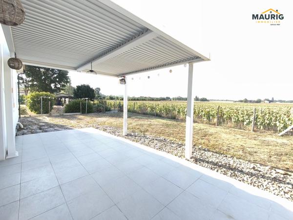 Maison neuve en location avec terrasse à Gontaud-De-Nogaret