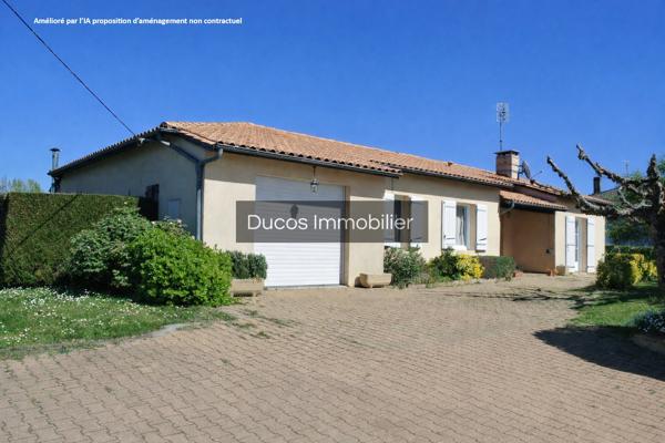Maison aux portes des commodités