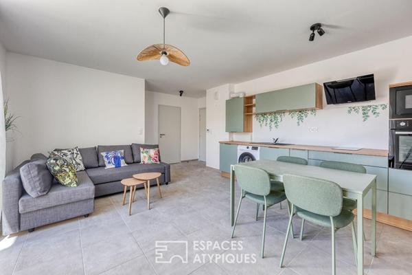 Appartement avec terrasse en centre ville