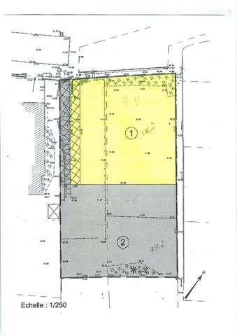 Terrain constructible de 726m² RONCHIN