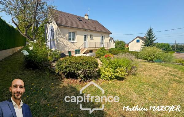 À vendre à Autun – Maison sur sous-sol 105 m² – Terrain 674 m²