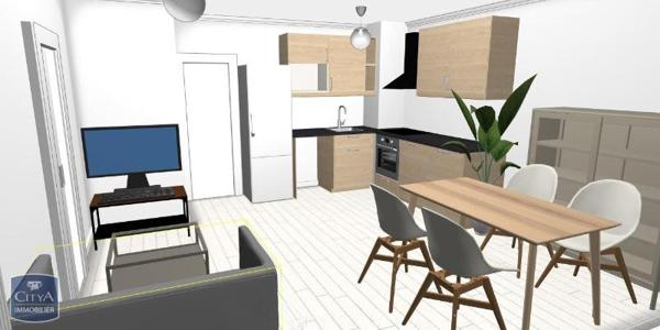 Appartement à louer 3 pièces 61.42m²